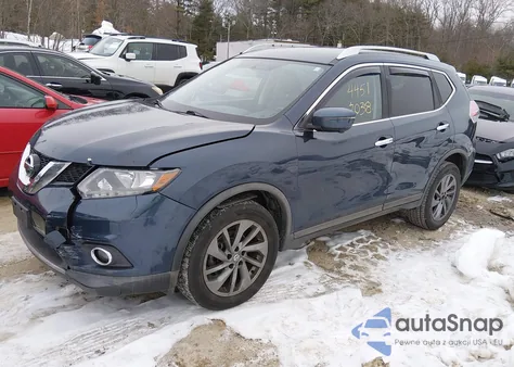 2016 Nissan Rogue Sl from USA, damaged, VIN KNMAT2MV4GP729598